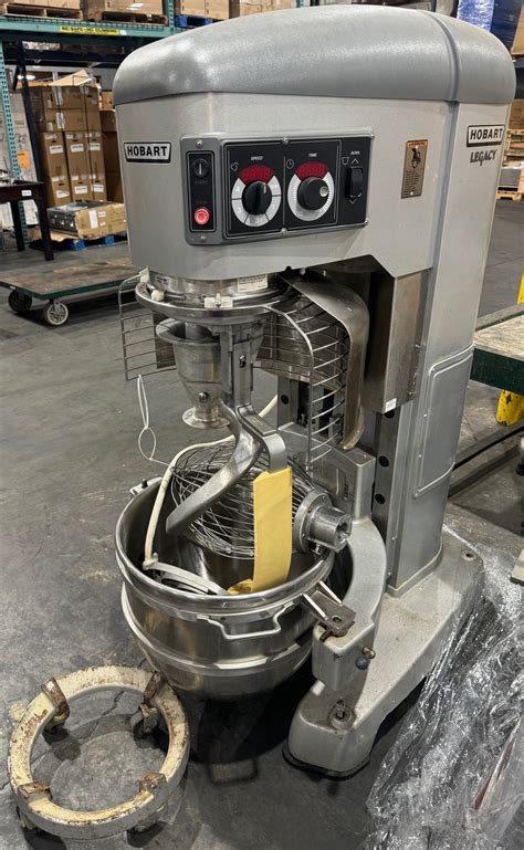 HOBART HL800 80QT. PLANETARY FLOOR MIXER W/ BOWL DOLLY | Vision Equipment