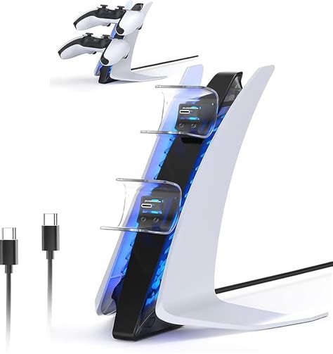 PSS PS5 Controller Charger for PS5 Charging Dock with Fast Charging ...