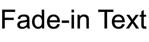 Image result for How to Add a Fade in Animation to a HTML Website