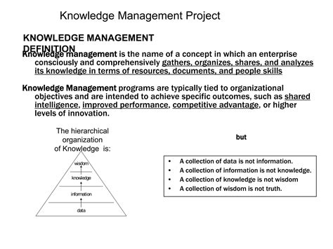 Knowledge Management Project Plan 的图像结果