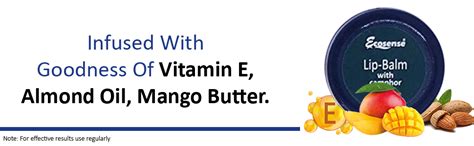 Buy ECOSENSE Moisturising Natural Repair Lip Balm 8 gm- Lightening ...