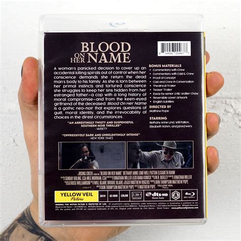 Blood On Her Name – Vinegar Syndrome