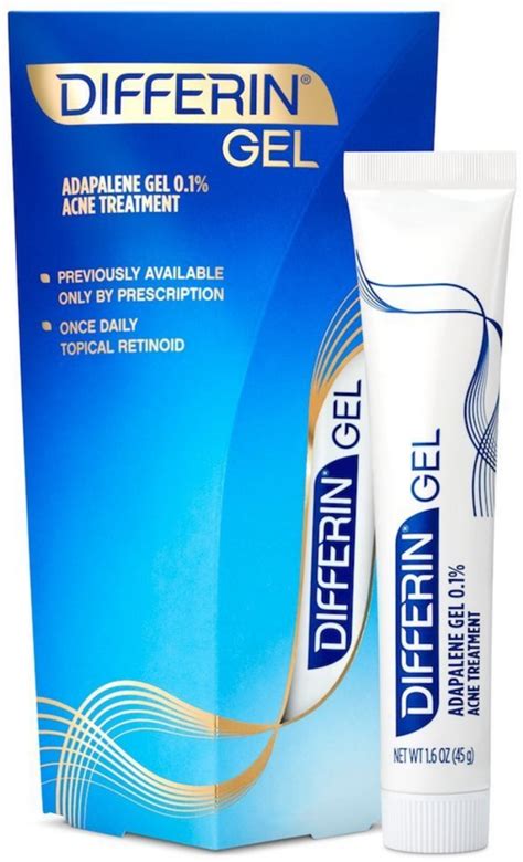 Buy 2 Pack - Differin Adapalene Gel 0.1% Acne Treatment 1.60 oz Online ...