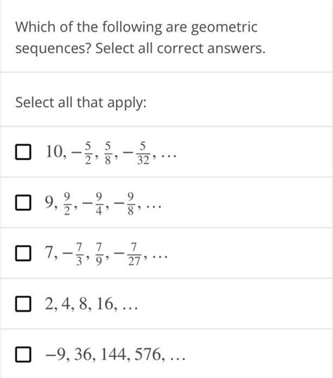 Image result for Geometric Sequence Explicit Formula
