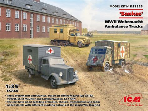 SOON ON SALE! ‘Sankas’ WWII Wehrmacht Ambulance Trucks | Armorama™