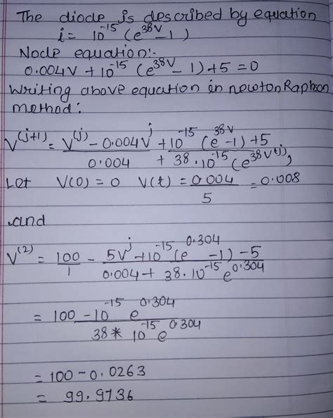Image result for Newton-Raphson Method in Circuits