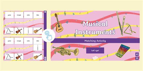 👉 Instruments Interactive Matching Pairs Game