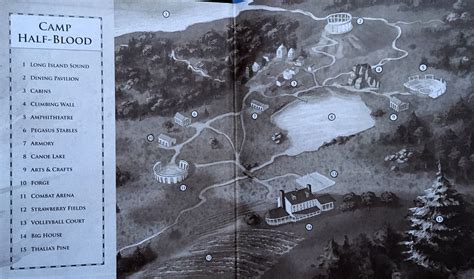 Camp Half Blood Map