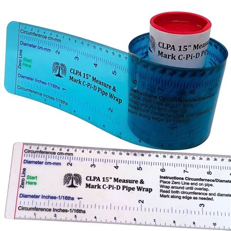 15 Diameter Measure And Mark C Pi D Pipe Wrap | Desertcart INDIA