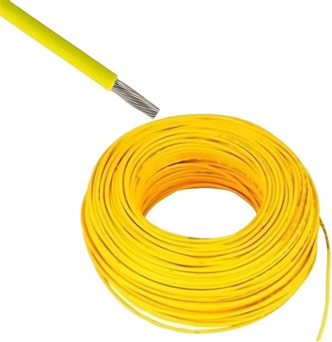 Drumstone 𝟏𝟓-𝐘𝐞𝐚𝐫 𝐖𝐚𝐫𝐫𝐚𝐧𝐭𝐲 6mm Yellow Aluminium Wire - 25 Foot ...
