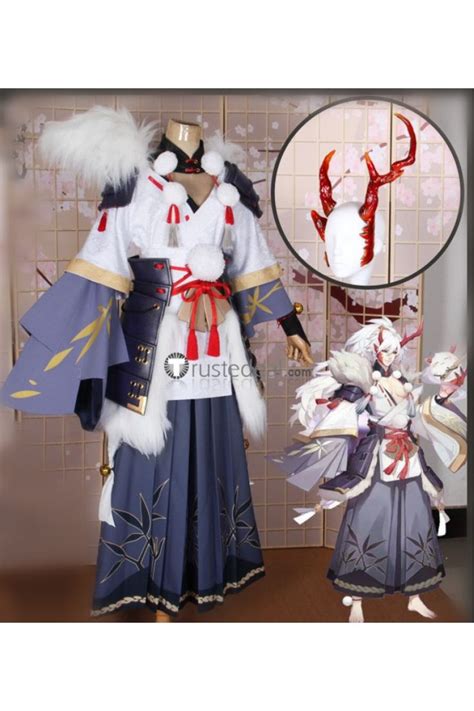 Onmyoji Ibaraki Doji Kimono Cosplay Costume2 | Cosplay costumes ...