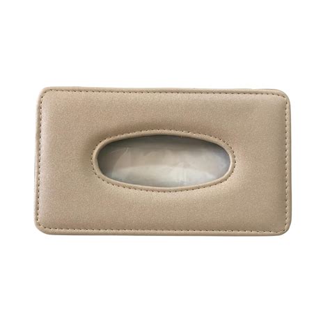 SoftEase Sun Visor Cum Dashboard Tissue Box (Shiny) with A Pack of ...