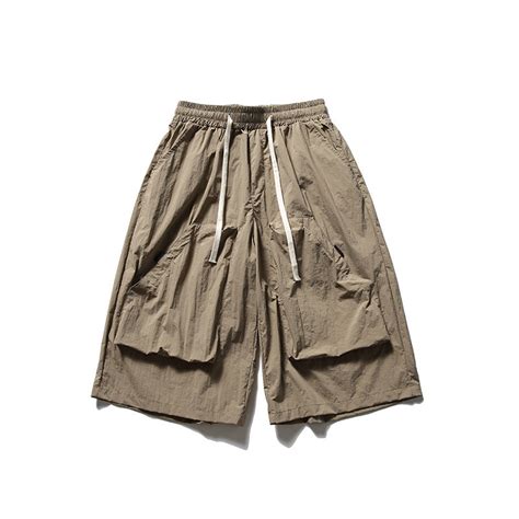 Three-dimensional Japanese-style, Retro Large Pocket Shorts – Sociable ...