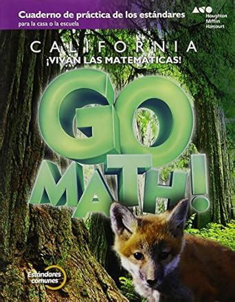 Go Math! Spanish California Standards Practice Book Grade 3 : Houghton ...