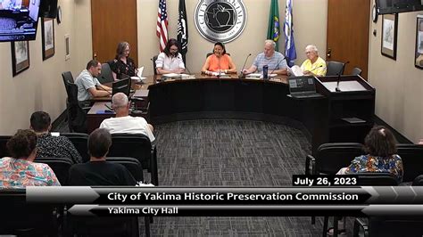 City of Yakima Historic Preservation Commission 07-26-23