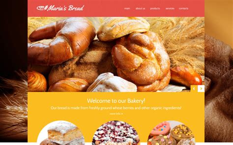 Image result for HTML Code for Bakery Website