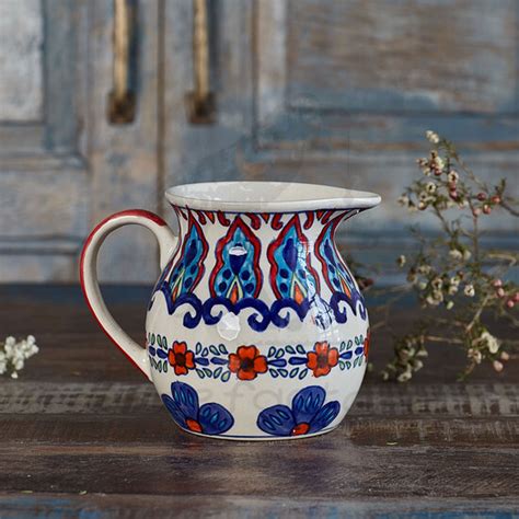 Керамические кувшины и молочники из Индии. Купить индийскую посуду из ...
