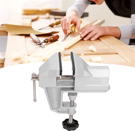 Buy Mini Bench Vise, Aluminum Alloy Clamping Vise Table Fixed ...