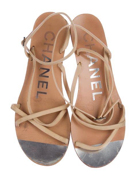 Nude Chanel Sandals