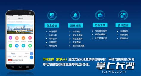 一机在手，交易尽在“掌”握！ 长沙公共资源“掌上国土”正式上线 - 基层动态 - 新湖南