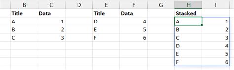 Image result for Excel V-Stack without Zero