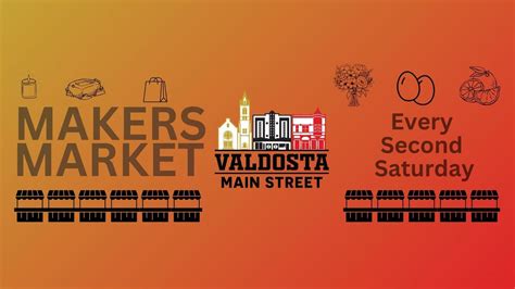 August Makers Market, Historic Downtown Valdosta, 9 August 2025 | AllEvents