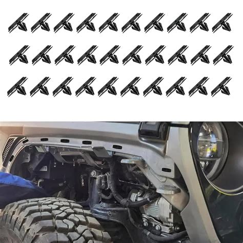 HAOBO 30PCS Fender Flare & Rocker Moulding Clip, Fender Clips ...