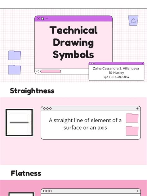 Technical Drawing Symbols | PDF