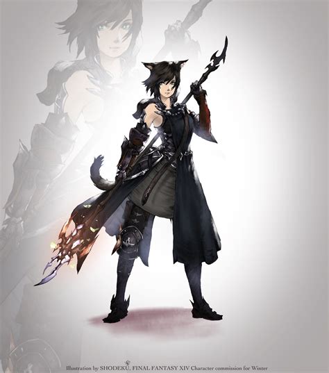 FINAL FANTASY XIV Character commission for Winter : r/ffxivart