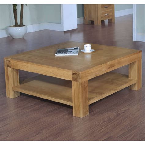 Square Wooden Coffee Tables