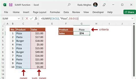 Image result for How to Do a Sumif Function