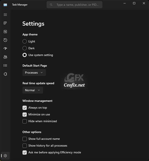 Set Task Manager Hig Permanently 的图像结果