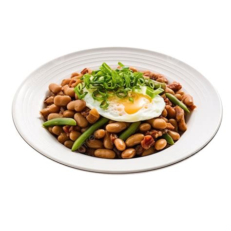 Stir Fried Beans With Eggs Isolated, Agriculture, Background, Bean PNG ...
