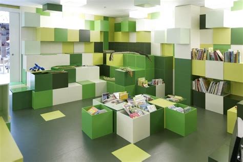 Contemporary Home Library Computer Room 的图像结果