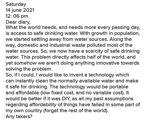 if you could invent anything without any worry about cost or access to ...