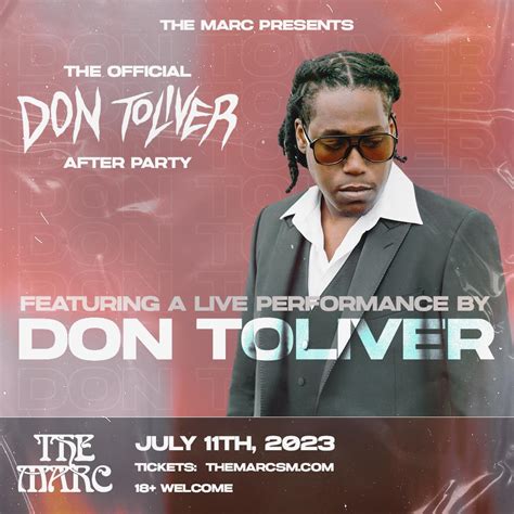 Buy Tickets to 7.11 | Don Toliver at The Marc | San Marcos TX in San ...