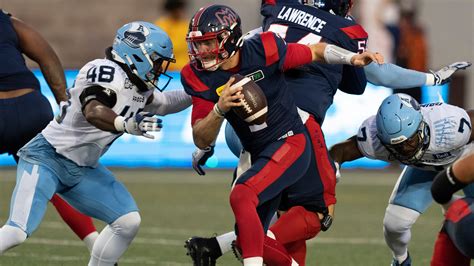 Toronto Argonauts to host Montreal Alouettes in battle of unbeaten East ...