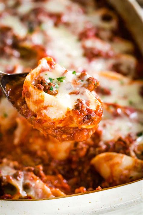 Stuffed Shells - Gluten Free Option! | Cupcakes & Kale Chips
