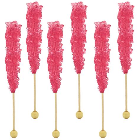 Buy Rock Candy Lollipops Pops Candy Suckers, Color and Flavor ...