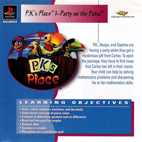 P.K.'s Place 1: Party on the Patio! Images - LaunchBox Games Database