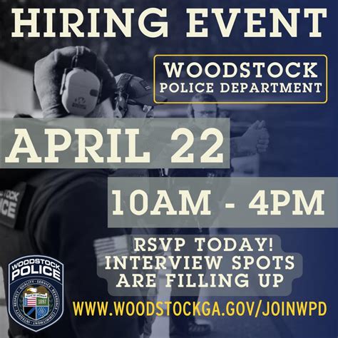 City Of Woodstock Ga Employment