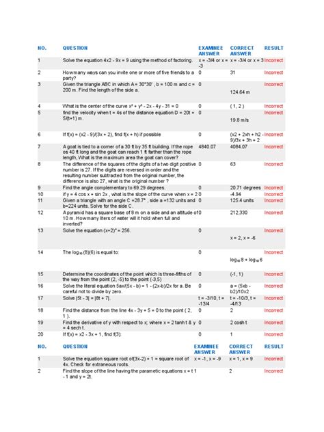 Image result for Random Math Questions