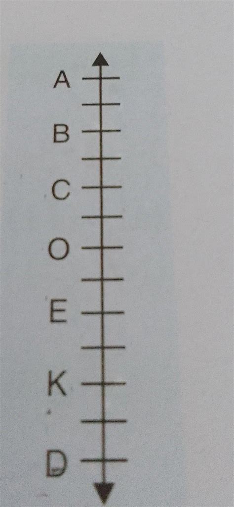 (a) the point D is -6, then which is point is +6.(b) is a negative or a ...