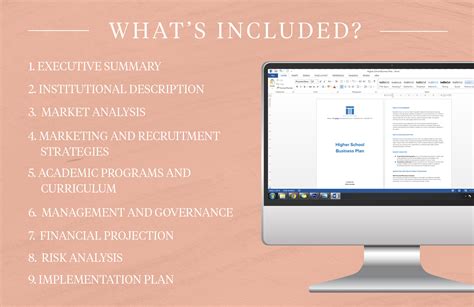 Business Plan Template for Students 的图像结果