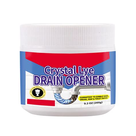 BiFandian Crystal Lye Drain Opener, Drain Clog Remover Cleaner, Crystal ...