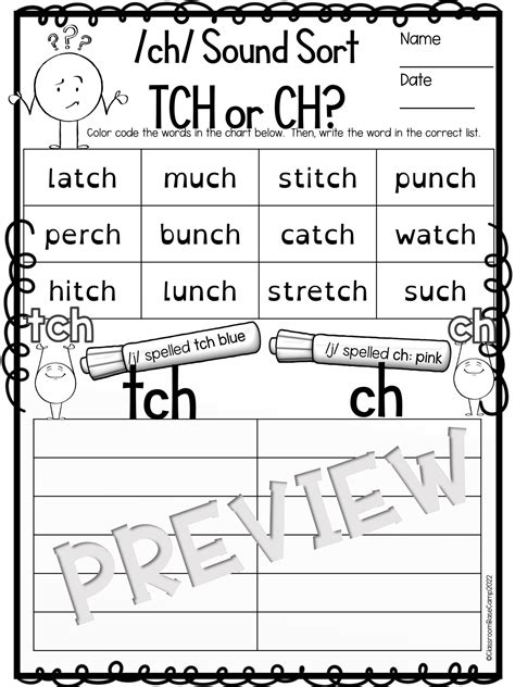 TCH or CH Spelling - Orton Gillingham (The Soldier Rule) | Made By Teachers