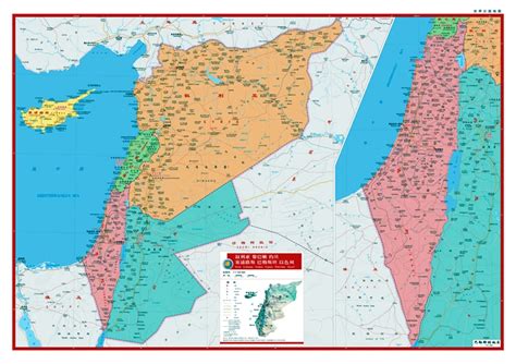 巴勒斯坦实际控制地图展示_地图分享