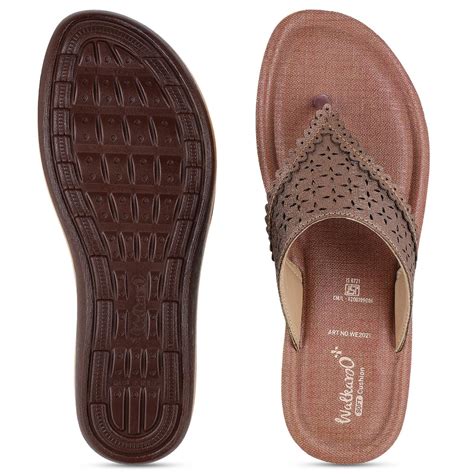 Buy Brown Women's Sandals WE2021 Online at Best Price in India ...