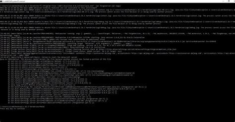 Minecraft Forge Server Not Mods File 的图像结果