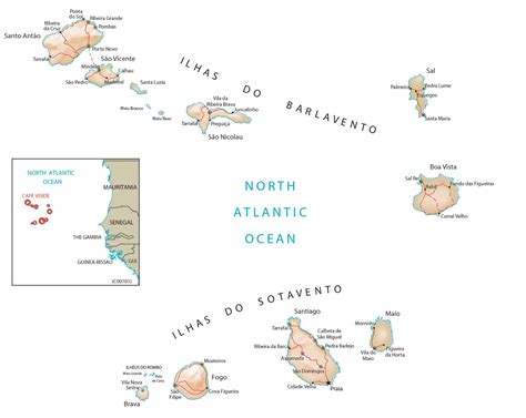 Full Cape Verde Map